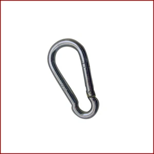 9/32" Springhook W/Out Eye, Zinc Plated (SOLD IN SETS) - Picture 1 of 2