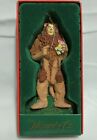VTG Kurt Adler Ornament The Wizard of Oz "Cowardly Lion" DATED 1999 ORIGINAL BOX