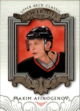 2003-04 Upper Deck Classic Portraits Hockey #10 Maxim Afinogenov