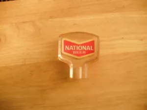 national beer (natty boh), national bohemian) Bal md. lucite tap handle - Picture 1 of 3