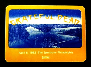 Grateful Dead Backstage Pass Spectrum 4-6-82 1982 Philadelphia PA Road Trips 4 4 - Bild 1 von 12