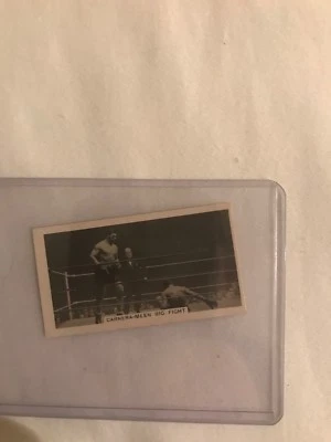 1932 W.D. & H.O. Wills CARNERA - MEEN FIGHT HOMELAND EVENTS #45 - Image 1 of 4