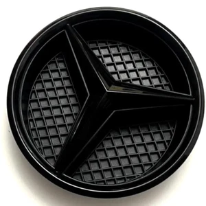 Mercedes-Benz BLACK Gloss Grill Star Emblem W205 W117 W118 2011-19 PNA0008171016 - Picture 1 of 21