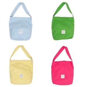 Canvas Bag Large Capacity Shoulder Bag for Girl Women Versatile Lady Purse