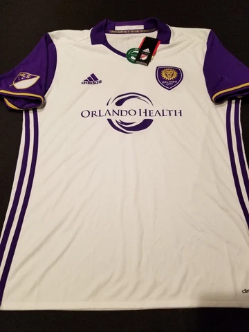 New Adidas Orlando City SC Cyle Larin #9 Jersey Style 7417A Size Large Cover