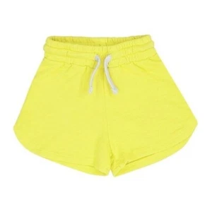 Californian Vintage Sweat Shorts in Neon Yellow - Picture 1 of 3