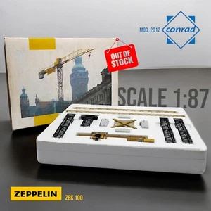 Conrad - Mod. 2012 - Zeppelin ZBK 100, Gru a Torre - Scala 1:87 – NEW - Foto 1 di 8