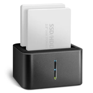 AXAGON ADSA-D25 SATA 2.5 CLONE DUAL SSD Dock Station - USB 3.2 Gen 1 - Afbeelding 1 van 5