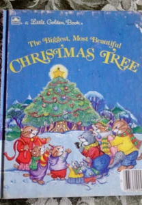 Two Vintage Christmas Little Golden Books Frosty and The Biggest Christman Tree - Bild 1 von 4