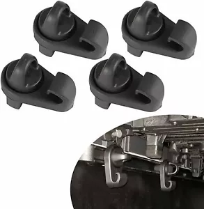 4PCS Truck Bed Tie Down Hooks Deck Rail For 2007-2025 Toyota Tundra PT278-35075 - Picture 1 of 14