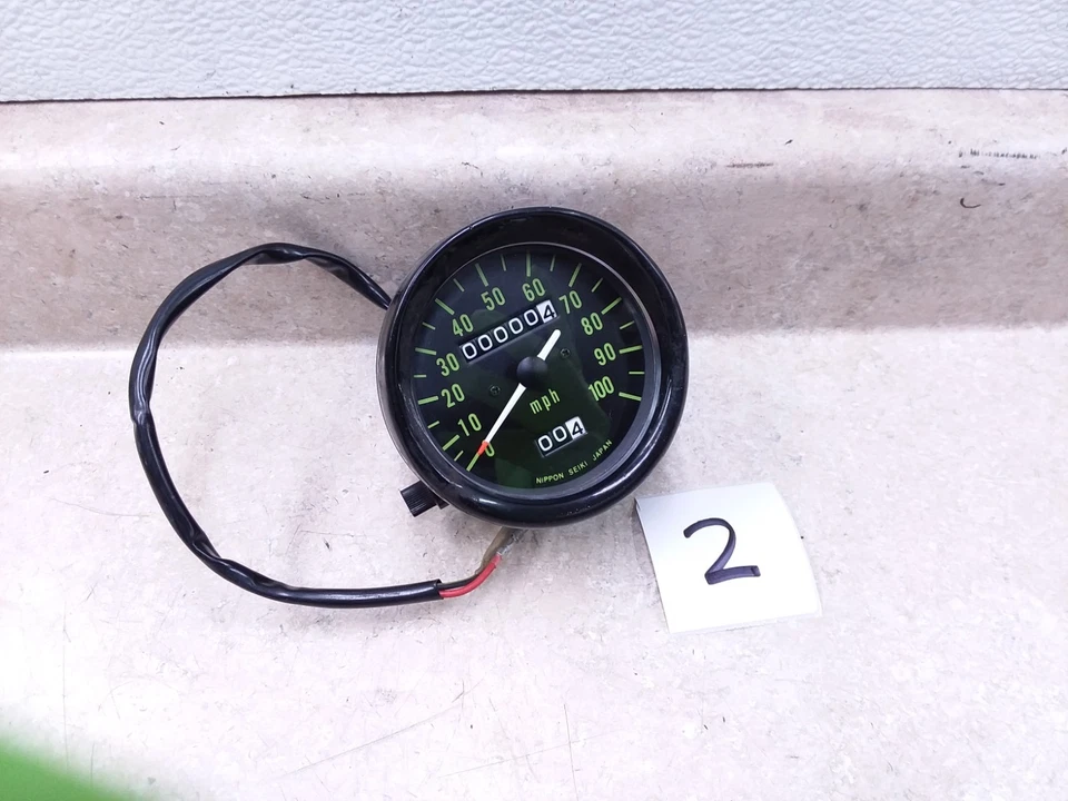 Velocímetro Kawasaki F5 F7 F9 F6 F8 25001-045 de colección sin usar nuevo de lote #2 ANS-B241 Foto 1 de 4