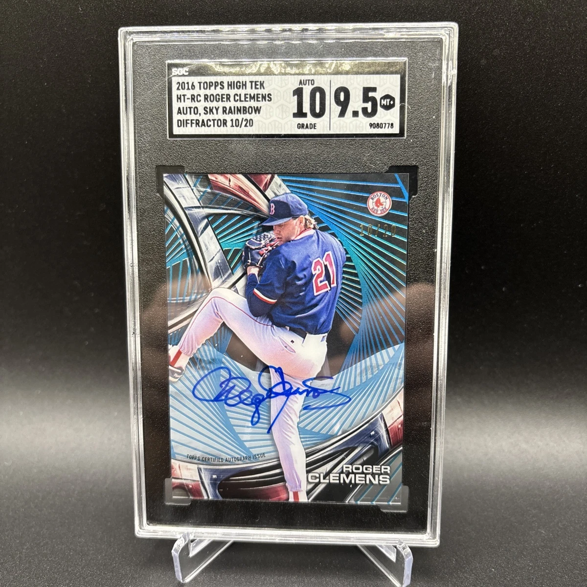 Roger Clemens 9.5 Graded Baseball Trading Cards & Accessories for