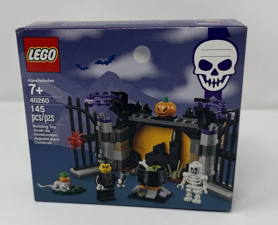 LEGO 40260 Halloween Haunt вампир скелет тыквы новый запечатанный снят с производства - Изображение 1 из 4