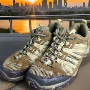 Merrell Trail Hiking Shoes Kangaroo Banana Cream Women’s 9.5 Running Sneakers - Bild 1 von 14