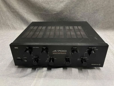 NEC A-700 STEREO AMPLIFIER Integrated Amplifier 100W+100W 4Ω AC100V 50/60Hz 190W - Image 1 of 4
