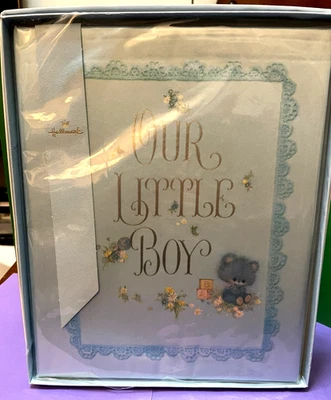 Hallmark "Our Little Boy" Baby Album illustrated by Lois Jackson, 1969, MIB - Image 1 of 4