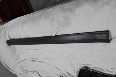 86-97 Nissan CUERPO DURO D21 XCab ventana trasera cabina pared metal moldura panel gris limpio Foto 1 de 4