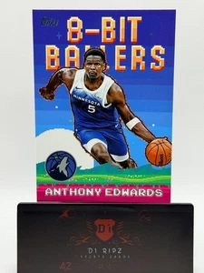 2025-26 Topps Flagship 8-Bit Ballers Anthony Edwards #8B-18 - Picture 1 of 2