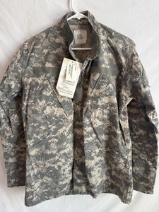U.S Army Combat Uniform Digital Camo Coat Mens Small Long New Tags - Picture 1 of 10