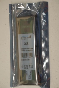 8GB Kit(4x2GB) Crucial Technology 2GB DDR2 800 PC2-6400 DDR2 DIMM-CT25664AA800 - Picture 1 of 2