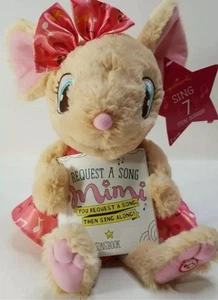 Hallmark Request a Song Mimi singende Plüschmaus 7 Geschichten Spielzeug 2014 neu mit Etikett - Bild 1 von 8