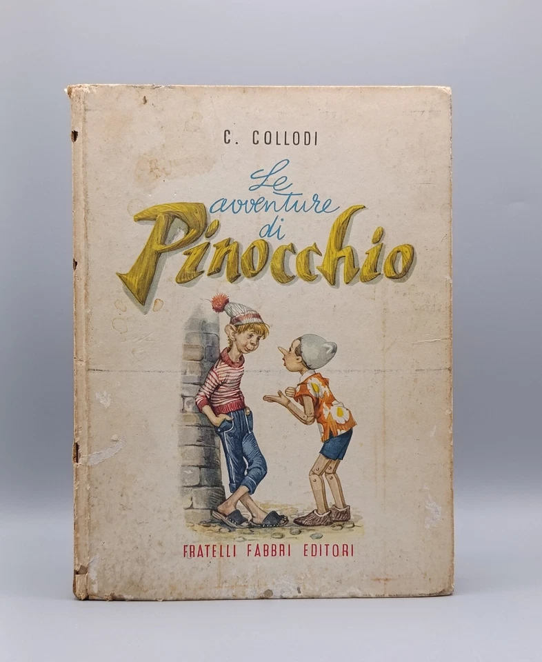 Le avventure di Pinocchio Libro Collodi Fabbri 1957 Edizione Integrale Maraja - Immagine 1 di 4