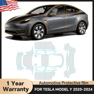For Tesla Model Y 2020-2024 Full Body PPF Precut Paint Protection Film Clear - Picture 1 of 21