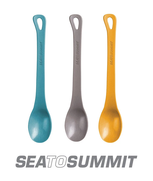 SEA TO SUMMIT DELTA LANGGRIFFIGER LÖFFEL leicht - pazifisch blau, grau oder orange
