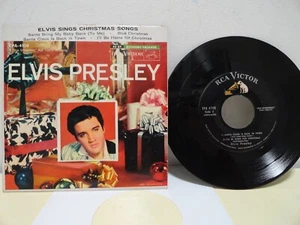 ELVIS PRESLEY Elvis Sings Christmas Songs RCA 45-EPA-4108 NM-  No Issues SeePics - Picture 1 of 6