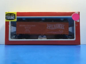 HO Scale "Wilson Car Lines" WCLX 9350 Forty Foot Freight Train Box Car W/Box #2 - Bild 1 von 12