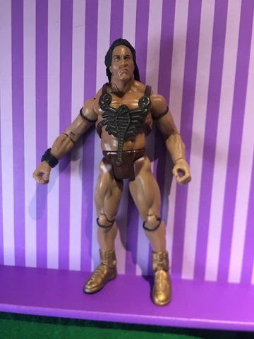 1999 Scorpion King Mathayus Figure Jakks Pacific The Rock WWE The Mummy Returns Cover