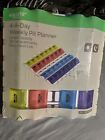 Weekly Large Pill Dispenser Easy Open Pills Organizer New Sealed, 4-A-Day