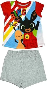 MÄDCHEN BING PYJAMA SOMMER KURZ SET - BING UND FLOP! - Bild 1 von 1