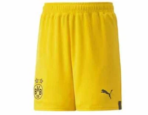 Pantalones cortos de visitante Puma BVB Borussia Dortmund 2023/24 - amarillo/negro - Imagen 1 de 6