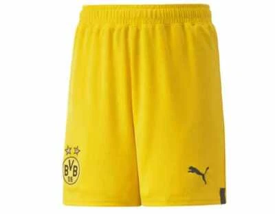 Pantalones cortos de visitante Puma BVB Borussia Dortmund 2023/24 - amarillo/negro Foto 1 de 2