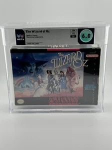 The Wizard of Oz SNES Super Nintendo- WATA Graded 6.0 Complete In Box! - Picture 1 of 2