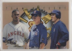 1996 Select Team Nucleus Tim Salmon Garret Anderson Jim Edmonds #23