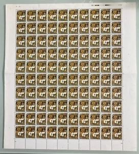 egypt stamps- Whole Sheet Of 100 Stamps Pharos Super Mint Never Hinged - Picture 1 of 4