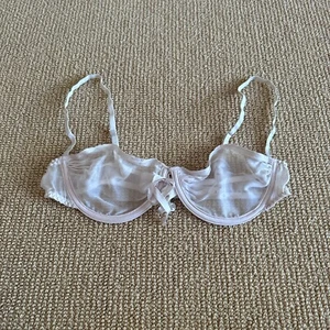 Skims Dove Romance Chiffon Bra, Size 34C NWT - Picture 1 of 3