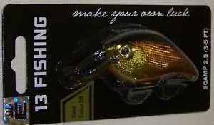 13 TESCHIO PESCA 2,5 BANCONOTE QUADRATE, GOLDEN RETRIEVER, E-SC25, 2-1/2" - Foto 1 di 1
