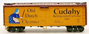 Old Dutch Cleanser Cudahy Refrigerator Car Line 7487 HO Scale 1:87 Gauge - Picture 1 of 5