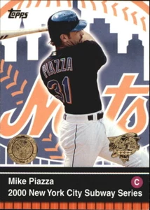 B6083- 2000 Topps Subway Serie Mets Yankees 1-100 -du Pick- 15 + Gratis US - Bild 1 von 131