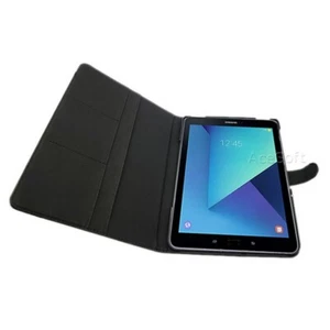 Anti-Slip Wallet Leather Flip Case for Samsung Galaxy Tab S3 9.7 SM-T827R4 New - Picture 1 of 1