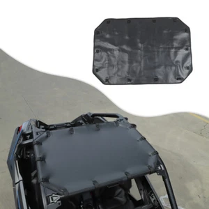 Soft Roof Top Leather Sunshade Visor Cover for Polaris RZR RPO XP, SAUTVS 2021+ - Picture 1 of 8