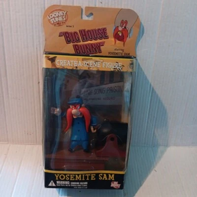 Figura Looney Tunes Big House Bunny Yosemite Sam Create A Scene DC Direct Series Foto 1 de 4