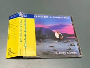 STEVIE WONDER - IN SQUARE CIRCLE - JAPAN CD W/OBI R32M-1001 1st Edition - Picture 1 of 4
