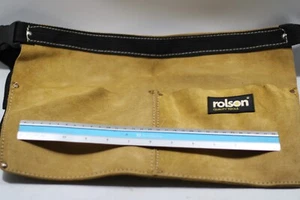 Rolson Leather Tool Pouch 2 Large Pouches inc VAT - Picture 1 of 8