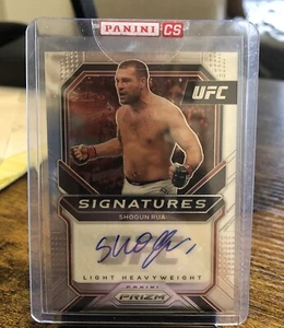 2021 Panini Prizm UFC Signatures Shogun Rua Auto Autograph Legend Sealed Mint - Picture 1 of 1