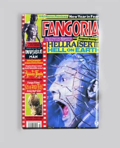 HELLRAISER 3 / FANGORIA MAGAZINE - 2"x3" POSTER MAGNET horror vhs pinhead - Picture 1 of 3