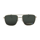 Polaroid Full-Rim PLD Gold/Green Men?s Pilot Sunglasses Category 3 4128/S/X